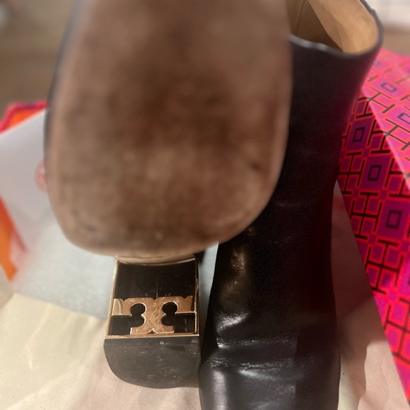 Tory Burch Calfskin Ankle Boots - Picture 4 of 8